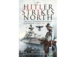 Livro Hitler Strikes North de Jack Greene e Alessandro Massignani (Inglês)