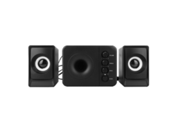 Altifalante para computador SADA D 205 mini USB 2.1 com graves e Bluetooth 4.2, ajuste de graves e agudos S/MARCA