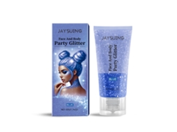 Gel Glitter Azul LAXISCREED para Decoraçã e Beleza com Brilho Intenso