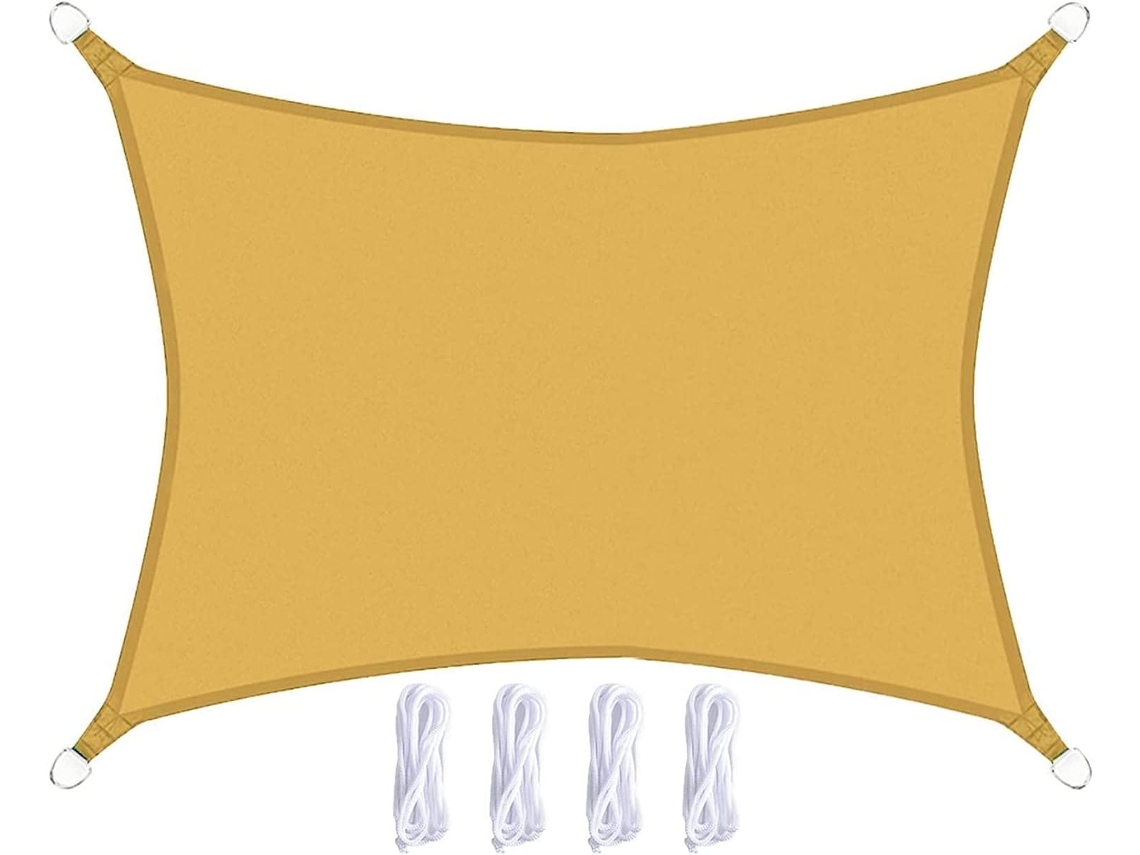 Vela De Impermeável Com Proteção Uv Para Pátio, Jardim