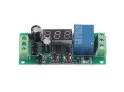 Módulo de Detecção de Tensão Cc com Display Digital Preciso Relé Componente Eletrônico Dc12v