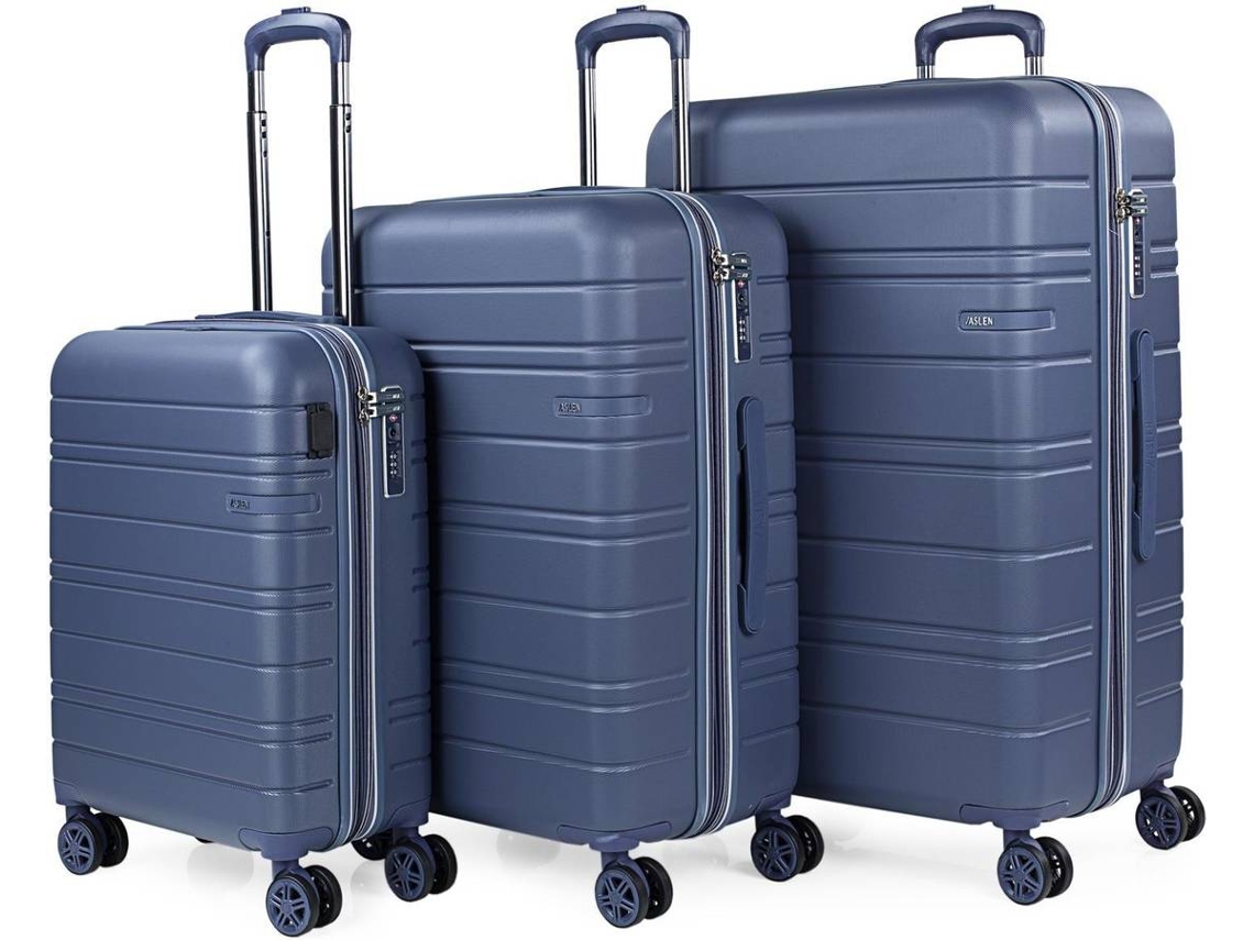 Conjunto de Malas de Viagem JASLEN 171200 Azul (140 L)