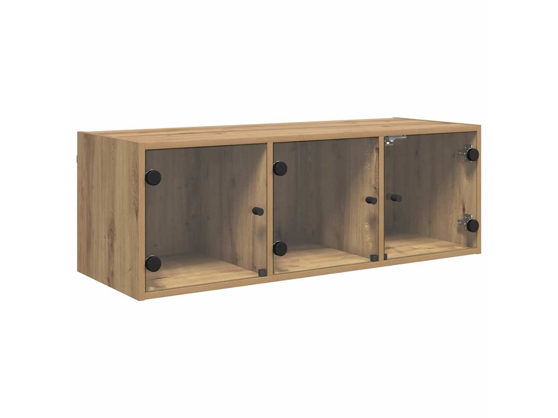 Conjunto 1 Armário De Parede Vidaxl Castanho Derivados De Madeira (102 X 37 X 35 Cm)