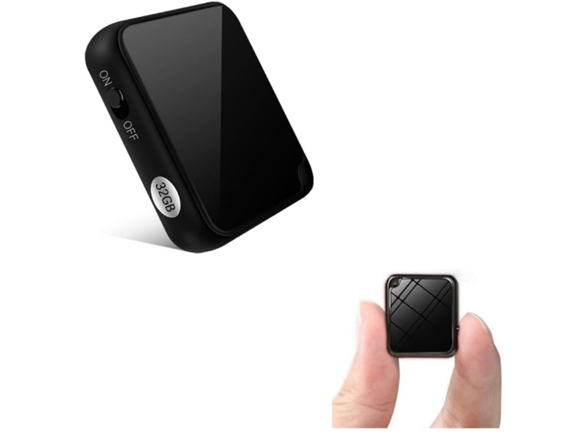 Gravador de Voz Gravação Contínua de 50 Horas Gravadores Ativados Por Voz de 32 Gb 568 Horas de Memória com Usb Reca NISSGU