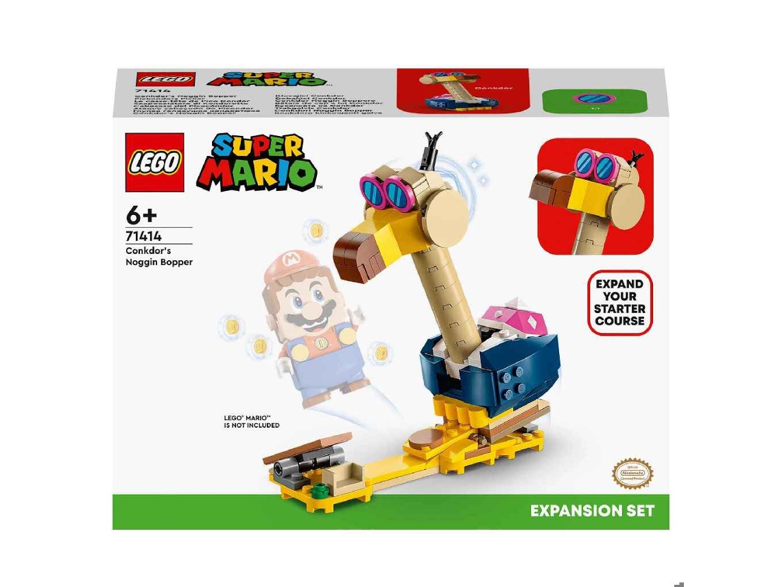 Set de Expansão Ataque Cabeçudo do Conkdor - 71414 LEGO-SUP MARIO 