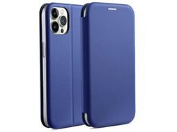 Capa para iPhone 15 Pro Max BELINE Pele Sintética Magnética Azul