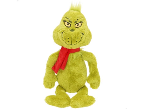 Pelúcia Gigante De Natal Com Cachecol Ou Chapéu De Papai Noel 90 Cm The Grinch