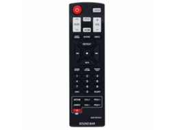 Comando À Distância Para Soundbar Lg, Compatível Com Akb73575421_zhd