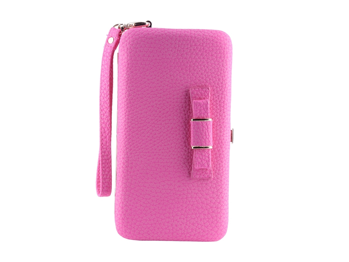 Capa de carteira feminina de luxo para telefone, com armazenamento de moedas EOOCOO