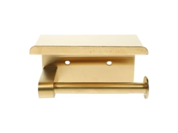 1pcs Suporte De Papel Higiênico Dourado