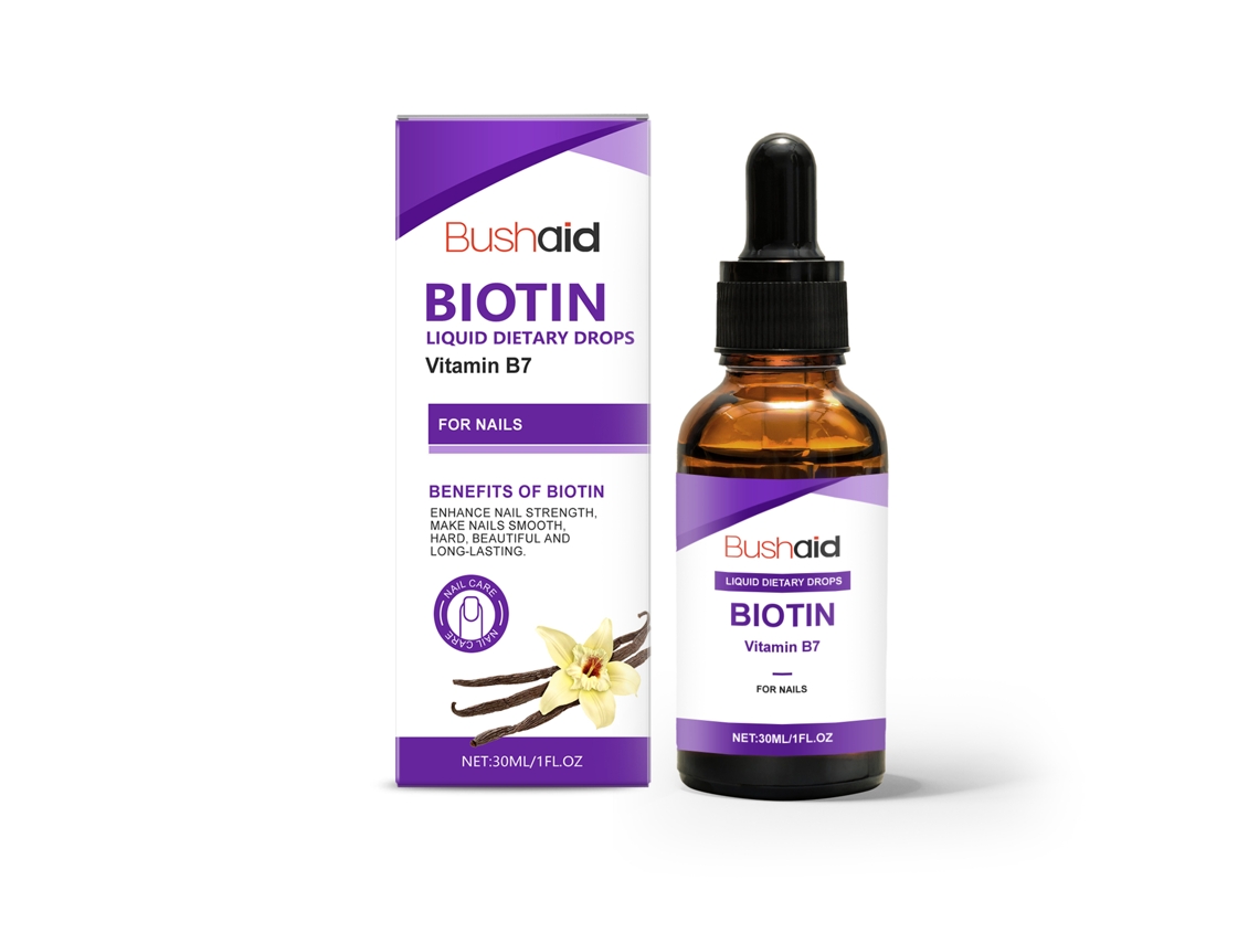 Gotas Oral de Biotina para Crescimento Unhas