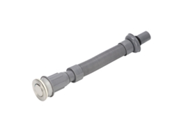 Tubo de esgoto universal em aço e plástico, 80cm | S/MARCA