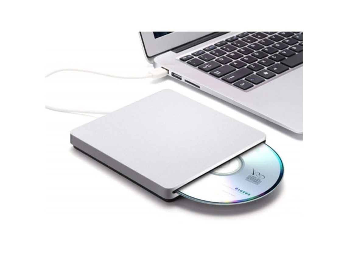 Lurelia Gravador Dvd Externo Usb, Leitor Cd/dvd Portátil Para Laptop, Pc E Mac