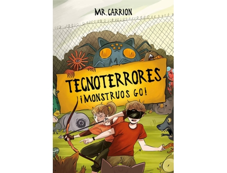 Livro ¡Monstruos Go! de Mr Carrion (Espanhol)