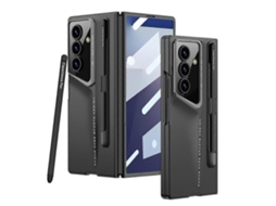 Capa Para Celular Gkk Integrated Blade Ultrafina Com Cobertura Total E Compartimento Para Caneta, Caneta Inclusa Para Samsung Galaxy Z Fold7 5g