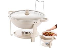 Rechauds Brancos Antiaderentes Para Buffet