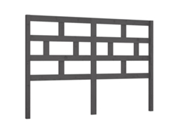 Bed Headboard, Bed Headboards Vidaxl Cinzeto Madeira De Pinho (156 X 100 Cm)