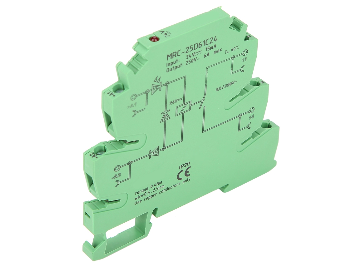 Módulo Relé Interface Plc Mrc-25d61c24 6a No