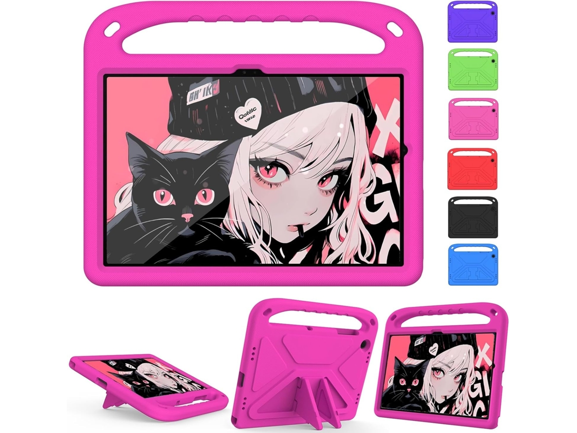 Capa Protetora Para Tablet Xiaomi Redmi Pad Se 11 Polegadas 2023, Rosa - Elysve