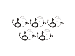 Auriculares Walkie Talkie K Head de 2 Pines, Micrófono, Reducción de Ruido, Pack de 5 S/MARCA