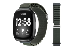 Bracelete Loop Alpine para Fitbit by Google Sense 2 Verde