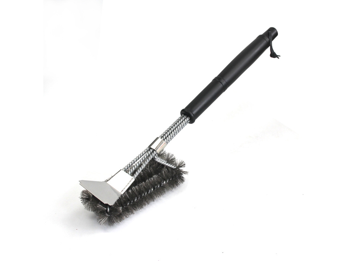 Escova 3 em 1 para Grelha, com Raspador AQUAFORGE