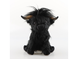 Peluche GEELY Réplica Da Scottish Highland Shaggy Cowpreto (Idade Mínima Recomendada: 1 ano)