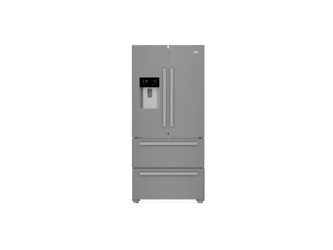 Geladeira Combinada 539L 84Cm Ventilada Gne60542Dxpn BEKO