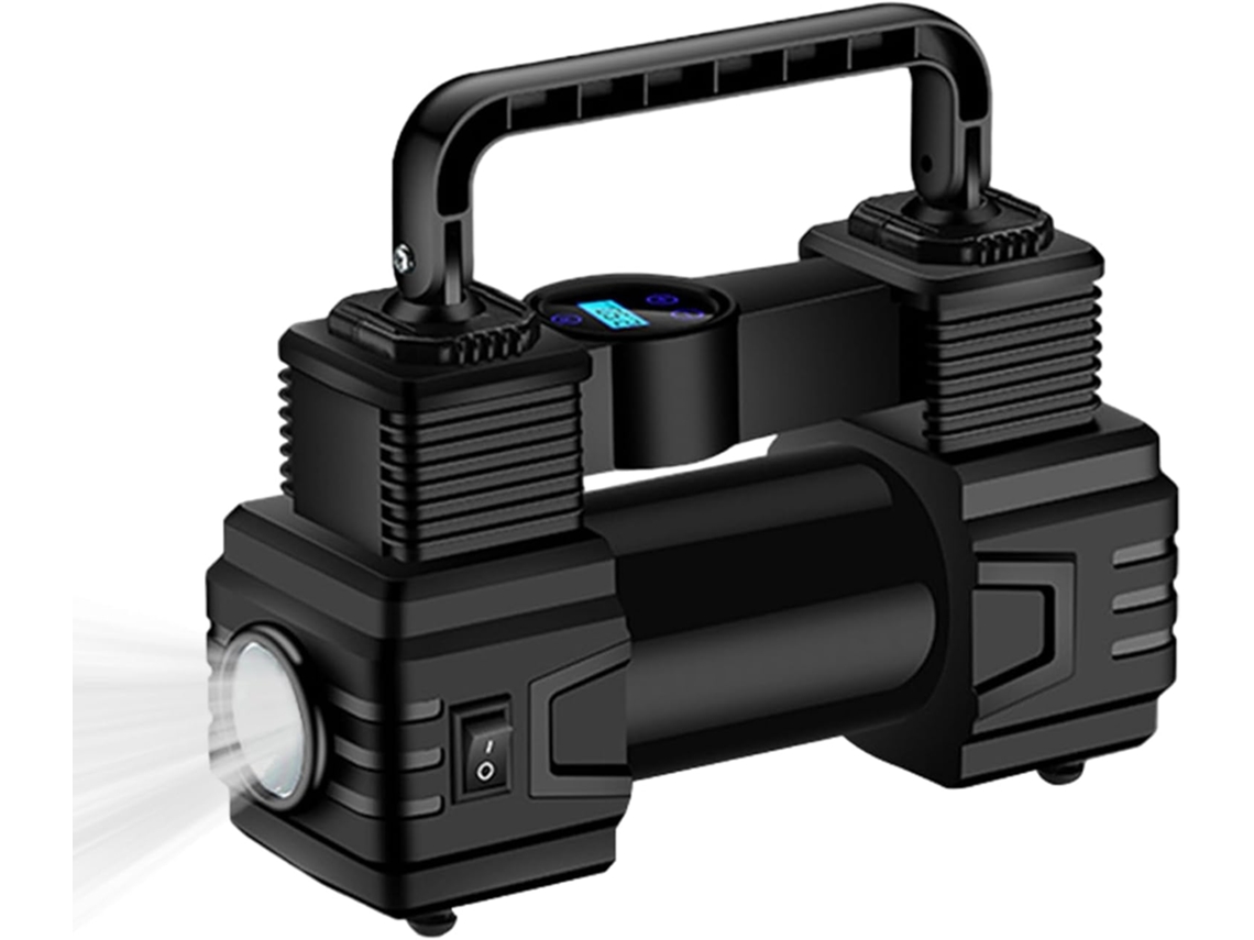 Bomba De Ar/compressor De Pneus Portátil Com Led