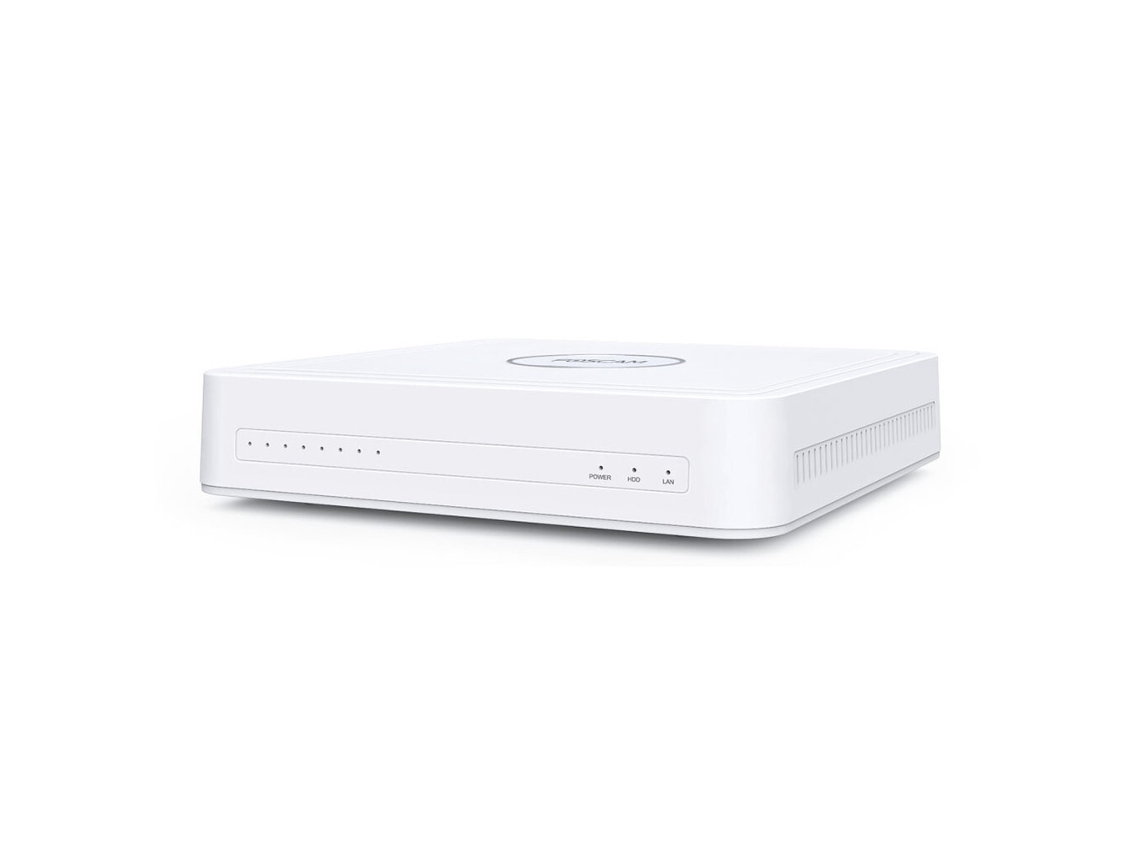 Câmara Web FOSCAM Nvr 8 Ch. Poe H.264