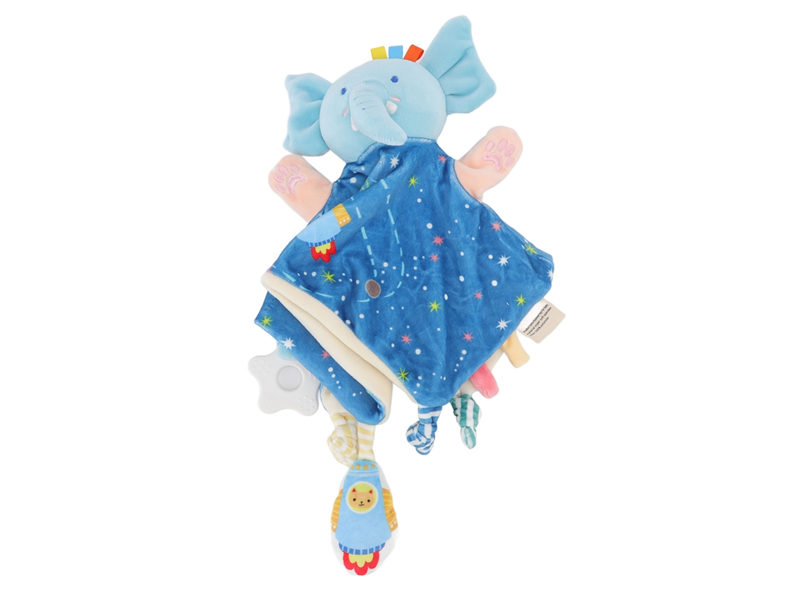 Manta De Seguridad Para Bebé Elefante Suave, Manta Unisex Para Bebés, Juguete De Bebé