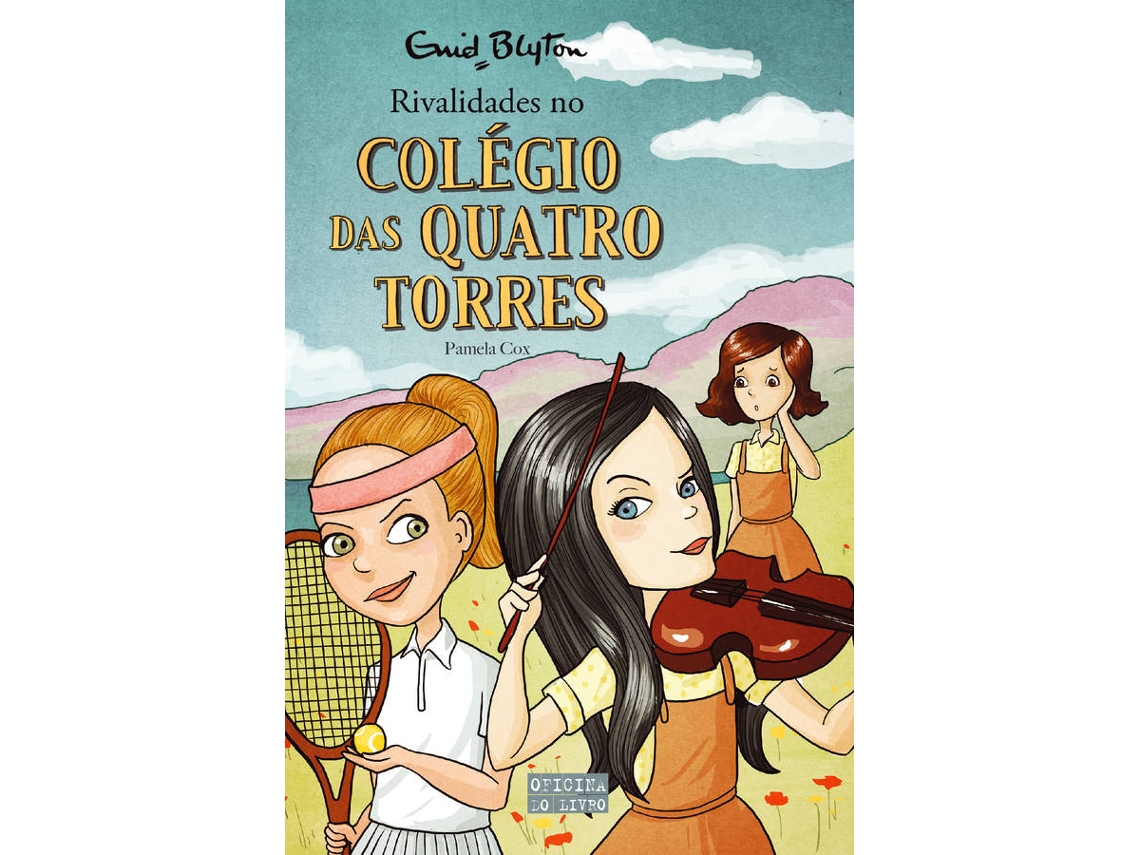 Livro Rivalidades no Colégio das Quatro Torres  de Enid Blyton