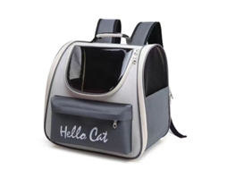 Mochila de Transporte para Animais de Estimação AQUAFORGE até 8 Kg com ventilação e dobrável
