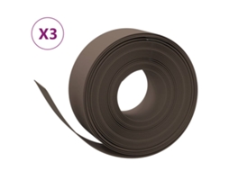 Garden Edging, Garden Edgings Vidaxl Marrom Polietileno (30 X 0.2 M)