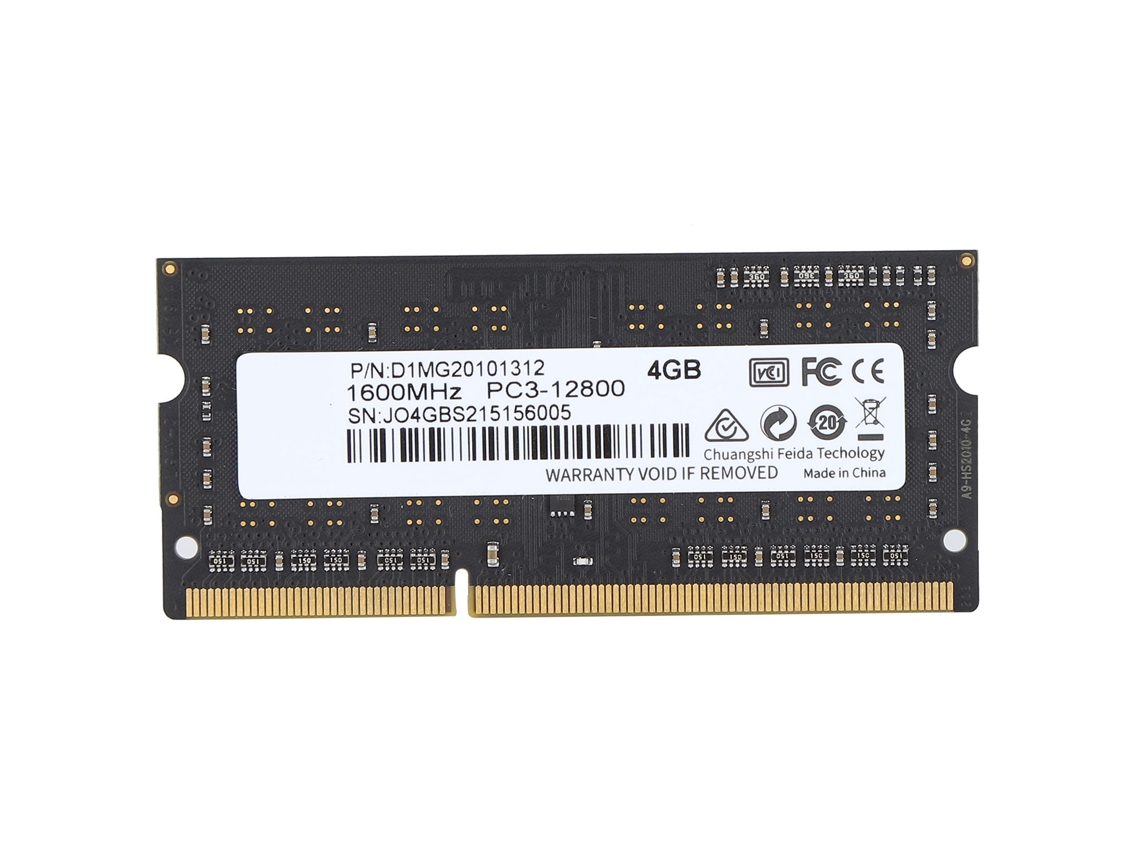Memória LAXISCREED 8gb Ddr3 1600mhz Sodimm