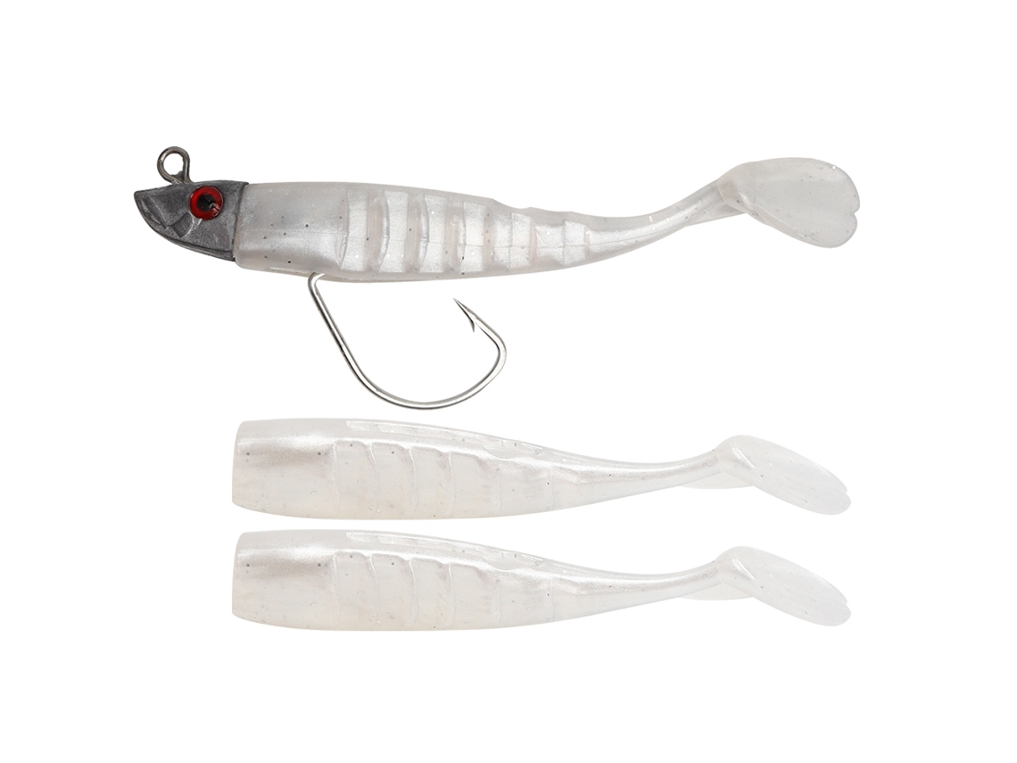 Conjunto De Isca De Pesca Anti-enrosco 8cm