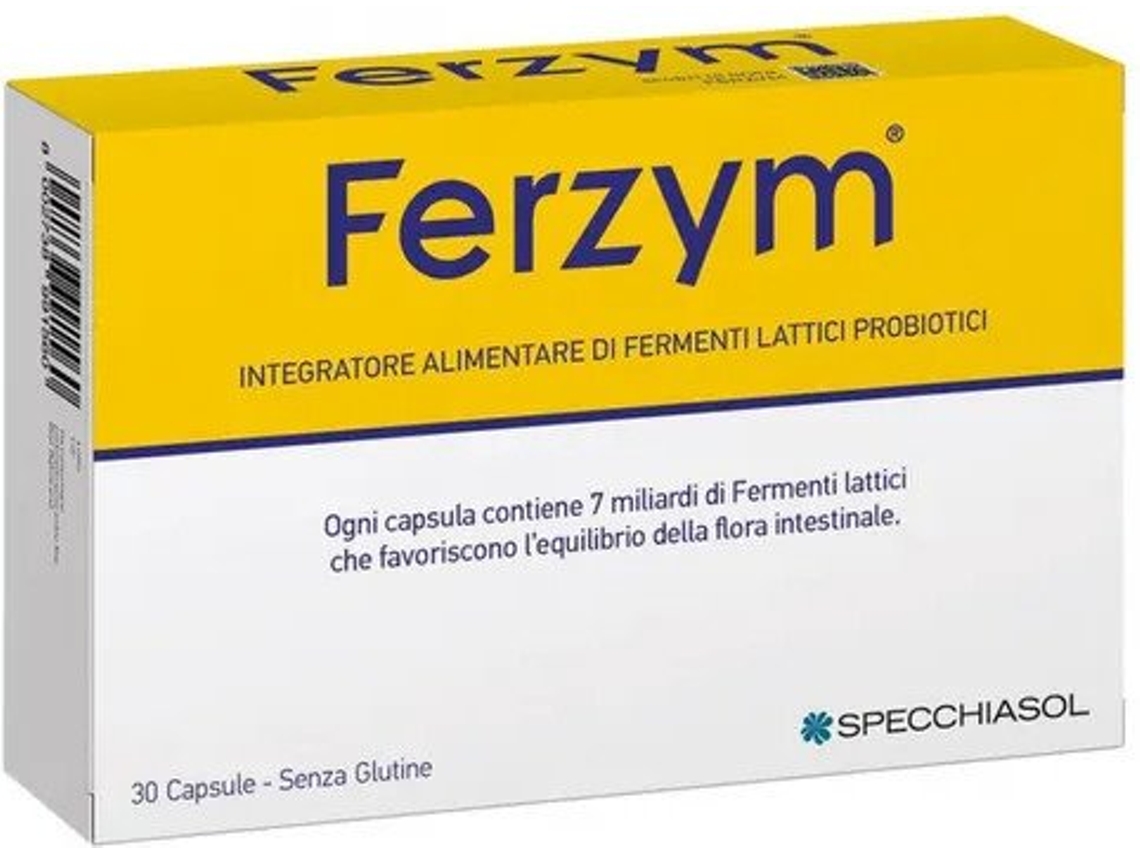 Suplemento Alimentar SPECCHIASOL Ferzym Plus (30 Caps)