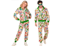 Fato de treino de moda de festa Euro Neon para adultos