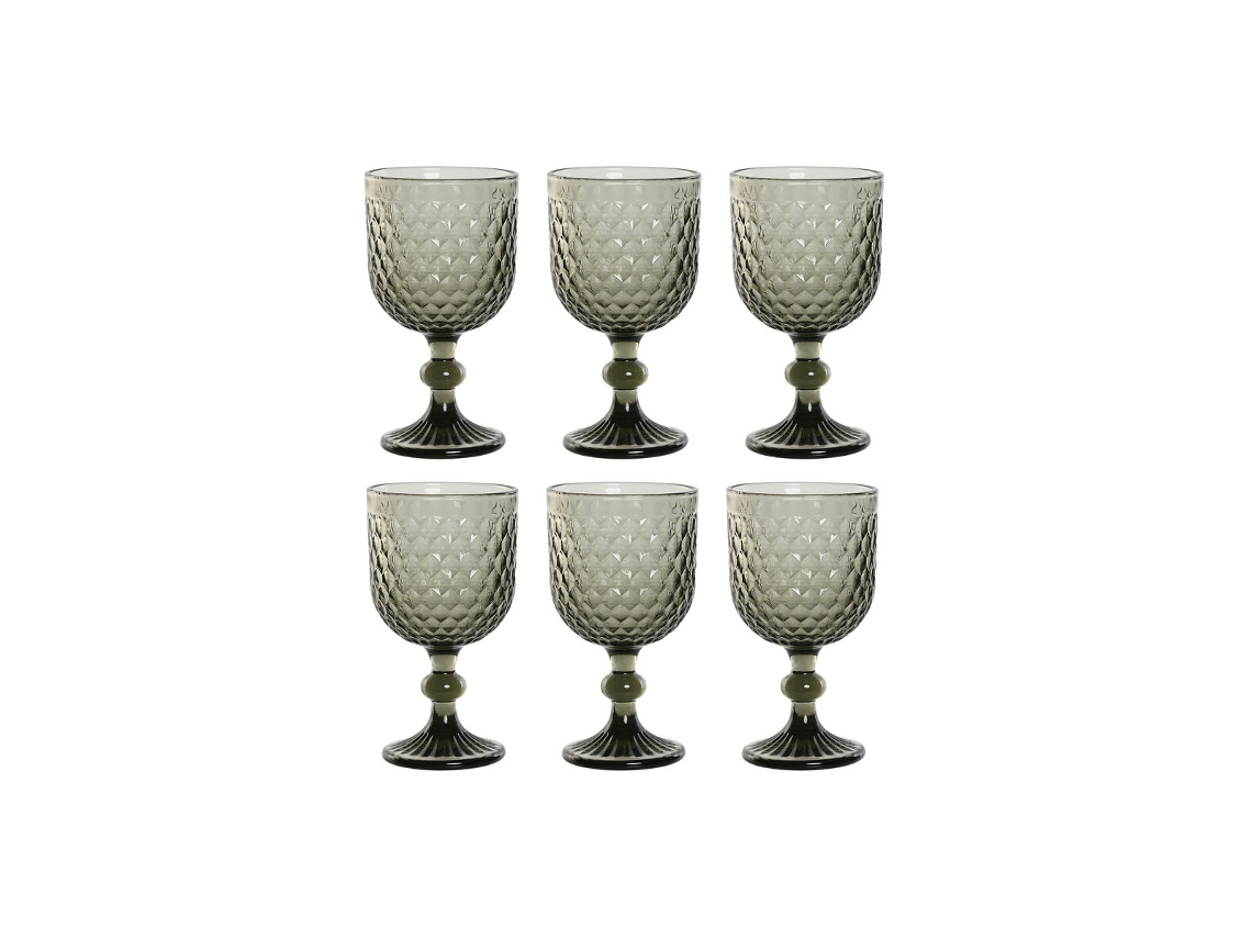 Conjunto de Copos HOME ESPRIT Cristal 325 Ml 6 Unidades
