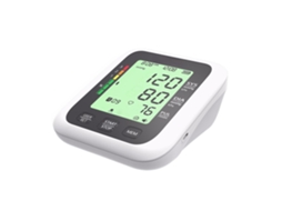 Monitor De Pressão Arterial De Braço Com Visor Digital Lcd, Operação Com Um Toque, Portátil E Com Duas Memórias.