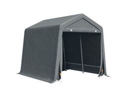 Barraca Garagem Carro (metal e Tecido Pe, Cinza, 280x240x240cm)