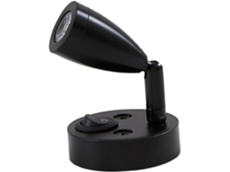 Luminária De Leitura Led Jojofuny Em Alumínio Preto, 12v, Para Uso Interno, Com Efeito De Iluminação Decorativa, Fácil