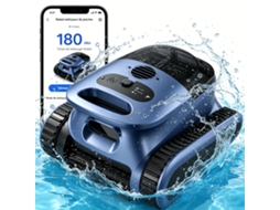 Robô Aspirador De Piscina Sem Fios (novo 2026), Doble Filtración, Planificación Inteligente Rutas, 180min Autonomía, Auto Parking, 200㎡, App Y Ota
