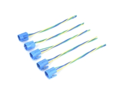Laxiscreed Interruptor De Botão De Metal Com Ligação Direta De Três Fios Para Tomadas De Cabo