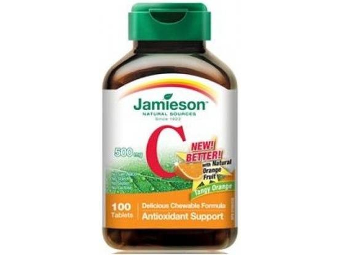 Suplemento Alimentar JAMIESON Vitamina C (120 comprimidos de 500mg (Laranja))