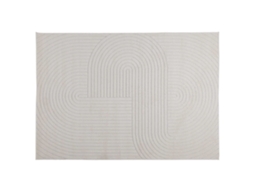 Tapetes de Área Retangular Palmeras Creme 170 X 120 Cm VIDAXL