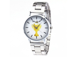 Reloj De Pareja Casual Con Caja De Aleación Y Correa De Acero Inoxidable
