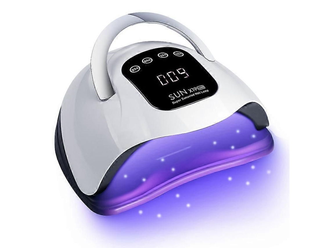 X19max Uv Led Lâmpada de Secagem Unhas Alta Potência 320w Rápida Esmalte Gel Secador Luz GOKOCO