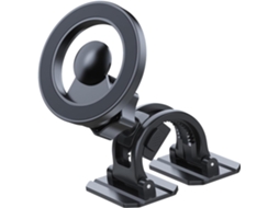Suporte Magnético Para Celular Veicular Com Rotação De 360 Graus E Design Dobrável.