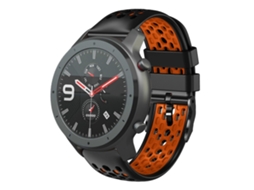 Pulseira De Silicone Respirável Bicolor Para Amazfit Gtr 47mm 22mm